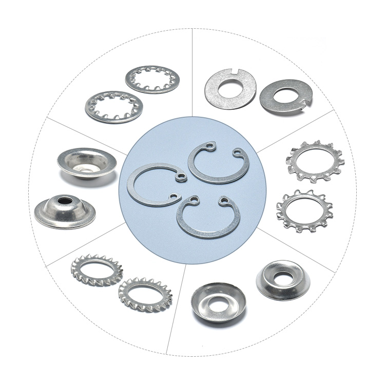 플랫 와셔 잠금 와셔 나일론 와셔 리테이너 링(1)