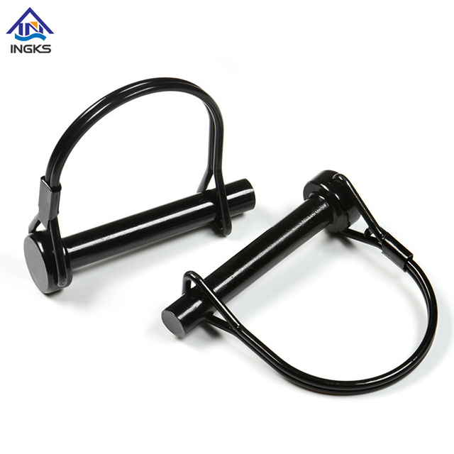 스틸 D 유형 라운드 잠금 핀이있는 이중 와이어