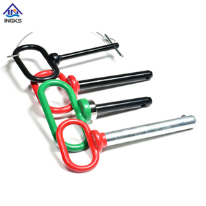 정밀 Q형 클레비스 핀, 끝부분이 천공된 손쉬운 해제 핸들