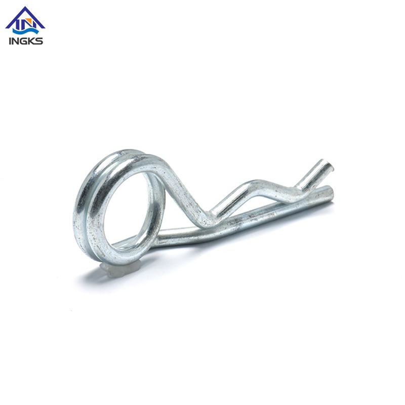 강철 더블 코일 무거운 머리카락 스프링 코터 핀