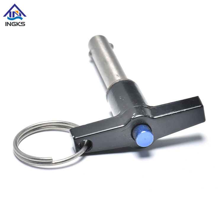 링 버튼 핸들 퀵 rlease ball lock 핀이있는 헤드