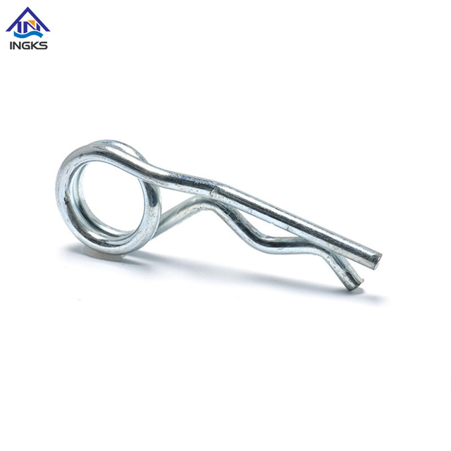 강철 더블 코일 무거운 머리카락 스프링 코터 핀