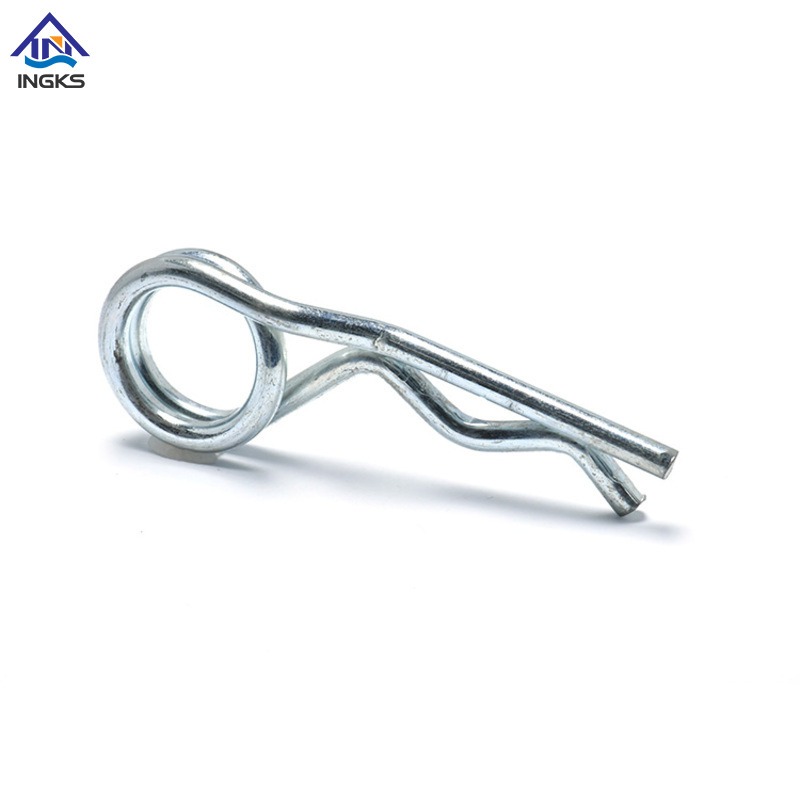 강철 더블 코일 무거운 머리카락 스프링 코터 핀